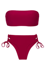 Carregar imagem no visualizador da galeria, Product Front: Rio De Sol Ensemble Set Uv-Desejo Bandeau-Reto Madrid