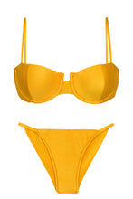 Carregar imagem no visualizador da galeria, Product Front: Rio De Sol Ensemble Set Eden-Pequi Balconet Cheeky-Fixa