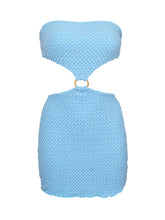 Carregar imagem no visualizador da galeria, Product Front: Rio De Sol Mini Dress Drift-Cianita Lulu Dress
