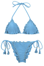 Carregar imagem no visualizador da galeria, Product Front: Rio De Sol Ensemble Set Shimmer-Baltic-Sea Frufru