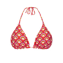 Carregar imagem no visualizador da galeria, Product Front: Rio De Sol Haut Top Floral-Scales Tri-Inv