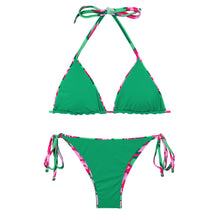 Carregar imagem no visualizador da galeria, Product Back: Rio De Sol Ensemble Set Parrots Tri-Inv Ibiza