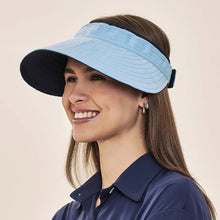 Carregar imagem no visualizador da galeria, Image 06: Uv Line Visière Visor Bali Fem Navy Light Blue Upf50+
