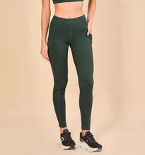 Carregar imagem no visualizador da galeria, Gallery: Uv Line Fitness Bas Legging Fit Aspen Green Cactus Upf50+