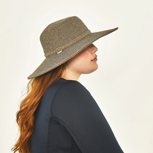 Carregar imagem no visualizador da galeria, Model Back: Uv Line Chapeau Souple/Capeline Hat Jurere Imp Fem Mescla Upf50+