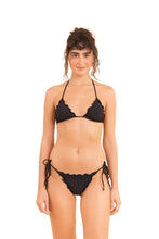 Carregar imagem no visualizador da galeria, Model Front: Rio De Sol Ensemble Set Dots-Black Frufru