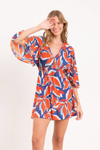 Carregar imagem no visualizador da galeria, Image 08: Rio De Sol Mini Dress Leaves Mini Dress
