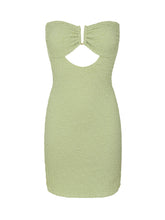 Carregar imagem no visualizador da galeria, Product Front: Rio De Sol Mini Dress Brisa-Pistache Sara Dress