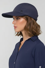 Carregar imagem no visualizador da galeria, Image 02: Uv Line Casquette Visor Capri Colors Nac Fem Navy Blue Upf50+