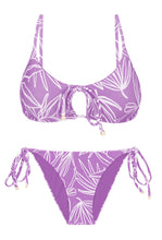 Carregar imagem no visualizador da galeria, Product Front: Rio De Sol Ensemble Set Trail-Purple Tank-Tie Ibiza-Comfy