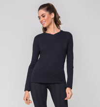 Carregar imagem no visualizador da galeria, Image 02: Uv Line Fitness Haut Sport Fit Preto Fem