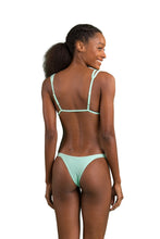 Carregar imagem no visualizador da galeria, Model Back: Rio De Sol Haut Top Malibu-Menta Tri-Duo