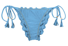 Carregar imagem no visualizador da galeria, Product Front: Rio De Sol Bas Bottom Shimmer-Baltic-Sea Frufru