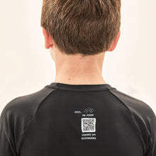 Carregar imagem no visualizador da galeria, Image 04: Uv Line T-Shirt Acqua Qr Code Preto Upf50+