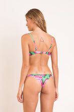 Carregar imagem no visualizador da galeria, Model Back: Rio De Sol Haut Top Parrots Bandeau-Crispy