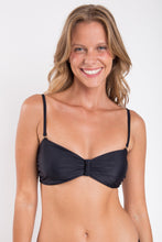 Carregar imagem no visualizador da galeria, Gallery: Rio De Sol Haut Top Touch-Black Bandeau-Crispy