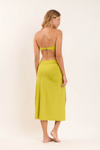 Carregar imagem no visualizador da galeria, Model Back: Rio De Sol Jupe De Page Fluity-Abacateiro Long Skirt Knot