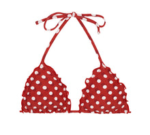 Carregar imagem no visualizador da galeria, Product Front: Rio De Sol Haut Top Poa Red Frufru