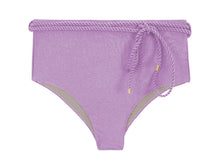 Carregar imagem no visualizador da galeria, Product Front: Rio De Sol Bas Bottom Shimmer-Harmonia Belted-High-Waist