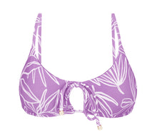 Carregar imagem no visualizador da galeria, Product Front: Rio De Sol Haut Top Trail-Purple Tank-Tie
