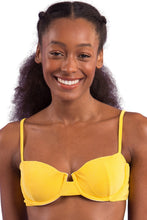 Carregar imagem no visualizador da galeria, Gallery: Rio De Sol Haut Top Malibu-Yellow Balconet