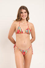 Carregar imagem no visualizador da galeria, Image 07: Rio De Sol Haut Top Floral-Scales Tri-Inv