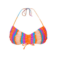 Carregar imagem no visualizador da galeria, Product Front: Rio De Sol Haut Top Stripes Corine