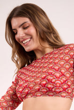 Carregar imagem no visualizador da galeria, Image 07: Rio De Sol Haut De Plage Floral-Scales Top Harper