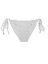 Carregar imagem no visualizador da galeria, Product Front: Rio De Sol Bas Bottom Linea-White Cheeky-Tie