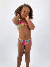 Carregar imagem no visualizador da galeria, Model Front: Rio De Sol Deux Pièces Fille Tulip-Garden Kids
