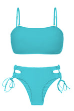 Carregar imagem no visualizador da galeria, Product Front: Rio De Sol Ensemble Set Breeze Bandeau-Reto Madrid