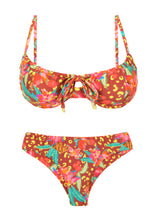 Carregar imagem no visualizador da galeria, Product Front: Rio De Sol Ensemble Set Tropics Balconet-Tie Ciao