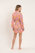 Carregar imagem no visualizador da galeria, Model Back: Rio De Sol Robe De Plage Lyla Kimono