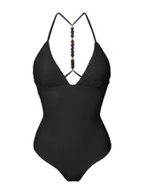 Carregar imagem no visualizador da galeria, Product Front: Rio De Sol Une Pièce Malibu-Black Alani-Op