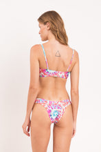 Carregar imagem no visualizador da galeria, Model Back: Rio De Sol Bas Bottom Splash Highleg