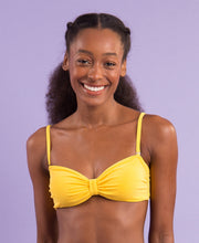 Carregar imagem no visualizador da galeria, Image 10: Rio De Sol Haut Top Malibu-Yellow Bandeau-Duo