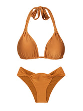 Carregar imagem no visualizador da galeria, Product Front: Rio De Sol Ensemble Set Shimmer-Nocciola Mel
