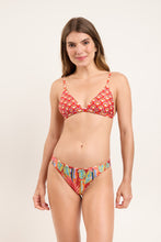 Carregar imagem no visualizador da galeria, Image 08: Rio De Sol Haut Top Floral-Scales Tri-Fixo