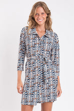 Carregar imagem no visualizador da galeria, Gallery: Rio De Sol Chemise Ikat Chemise