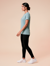 Carregar imagem no visualizador da galeria, Image 03: Uv Line Haut De Plage T-Shirt Uvpro Fem Green Water Upf50+