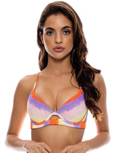 Carregar imagem no visualizador da galeria, Image 02: Luli Fama Haut Top Underwire Miami Sunsets