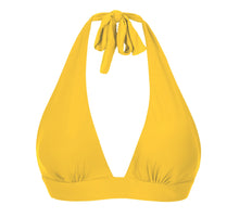 Carregar imagem no visualizador da galeria, Product Front: Rio De Sol Haut Top Sunflower Halter-Cos