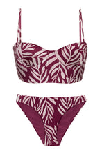 Carregar imagem no visualizador da galeria, Product Front: Rio De Sol Ensemble Set Palms-Vine Balconet-Anna Comfy