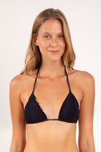 Carregar imagem no visualizador da galeria, Gallery: Rio De Sol Haut Top Malibu-Black Frufru