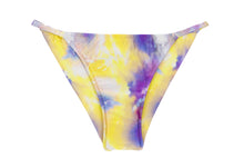 Carregar imagem no visualizador da galeria, Product Front: Rio De Sol Bas Bottom Tiedye-Purple Cheeky-Fixa