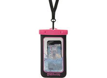 Carregar imagem no visualizador da galeria, Model Front: Seawag Sac De Plage Seawag Black & Pink Waterproof Case 5.7