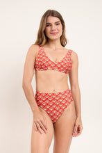 Carregar imagem no visualizador da galeria, Model Front: Rio De Sol Bas Bottom Floral-Scales Hotpants