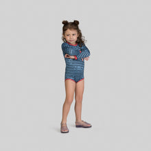 Carregar imagem no visualizador da galeria, Image 03: Uv Line Maillot De Bain Bébé Macaquinho Baby Listras Upf50+