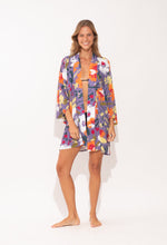 Carregar imagem no visualizador da galeria, Image 04: Rio De Sol Robe De Plage Garden-Flower Kimono