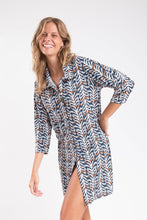 Carregar imagem no visualizador da galeria, Image 09: Rio De Sol Chemise Ikat Chemise